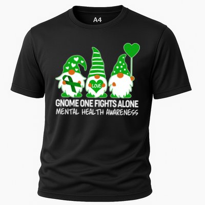 Gnome One Fights Alone Mental Health Awareness Performance Shirt