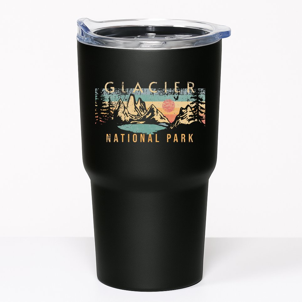 Glacier National Park Tumbler
