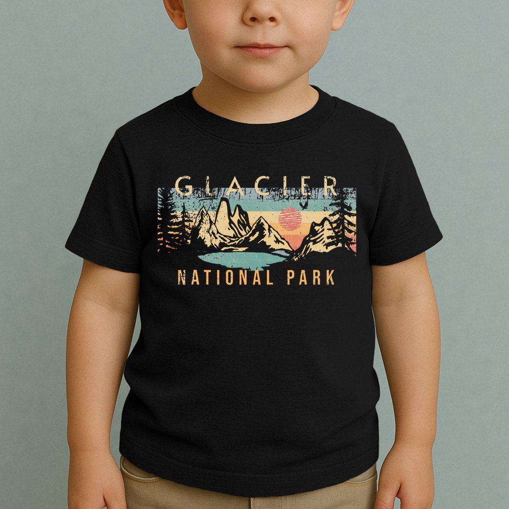 Glacier National Park Toddler T-Shirt