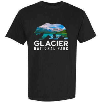 Glacier National Park Montana National Park Garment-Dyed Heavyweight T-Shirt