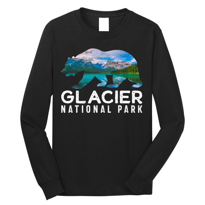 Glacier National Park Montana National Park Long Sleeve Shirt