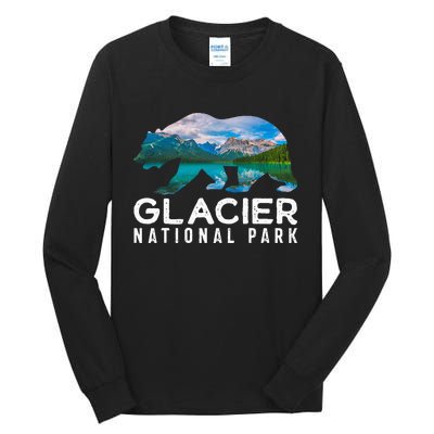 Glacier National Park Montana National Park Tall Long Sleeve T-Shirt