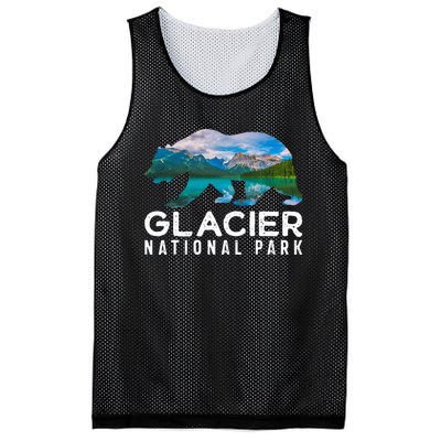 Glacier National Park Montana National Park Mesh Reversible Basketball Jersey Tank