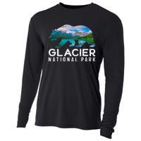 Glacier National Park Montana National Park Cooling Performance Long Sleeve Crew