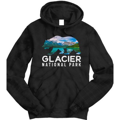 Glacier National Park Montana National Park Tie Dye Hoodie