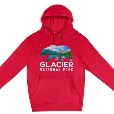 Glacier National Park Montana National Park Premium Pullover Hoodie