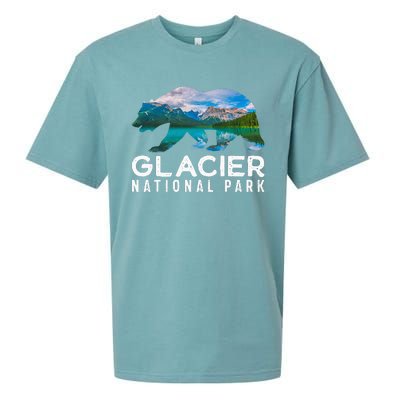 Glacier National Park Montana National Park Sueded Cloud Jersey T-Shirt