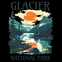 Glacier National Park 16 in Basic Backpack