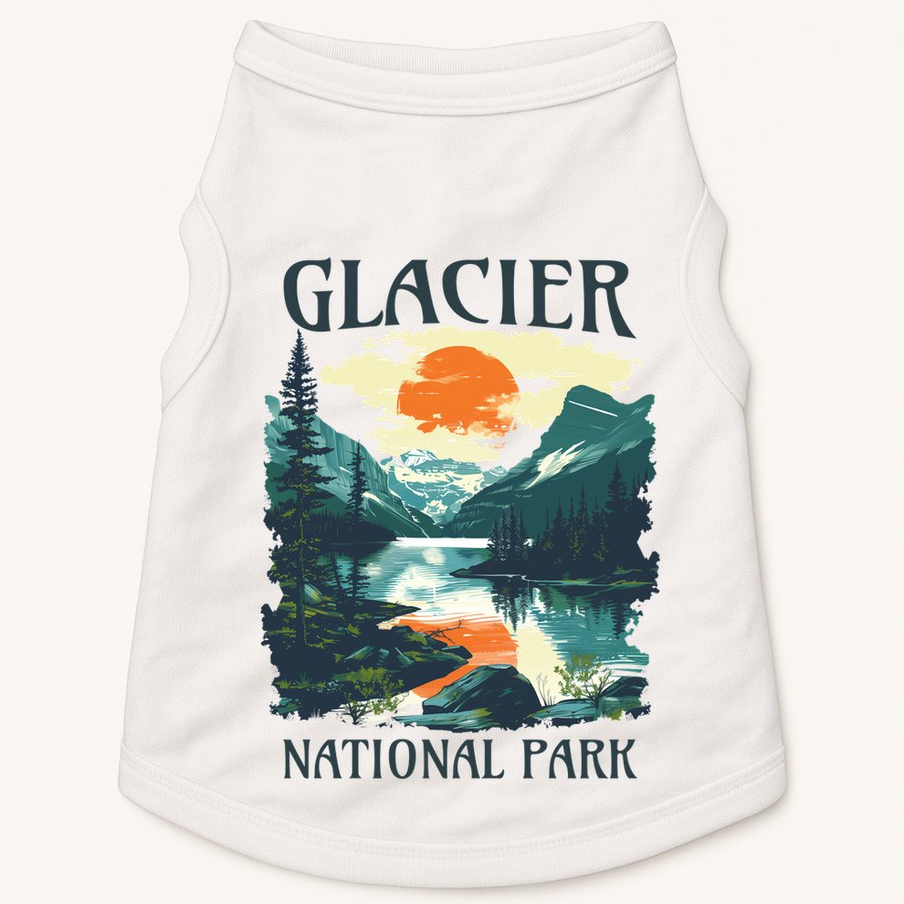 Glacier National Park Doggie Tank