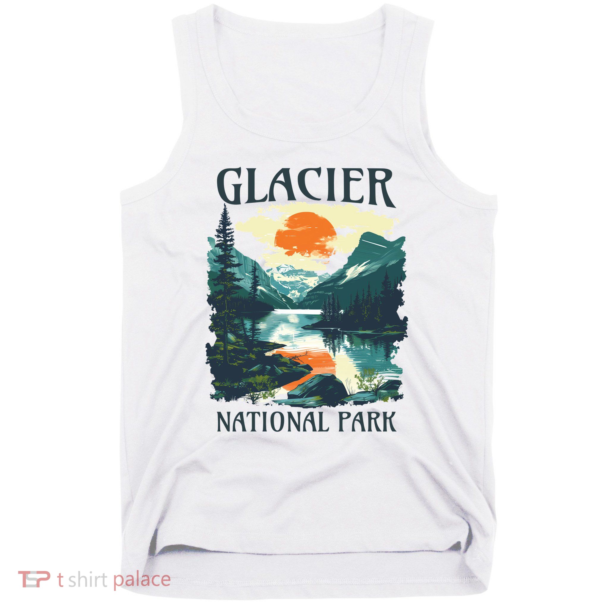 Glacier National Park Tank Top