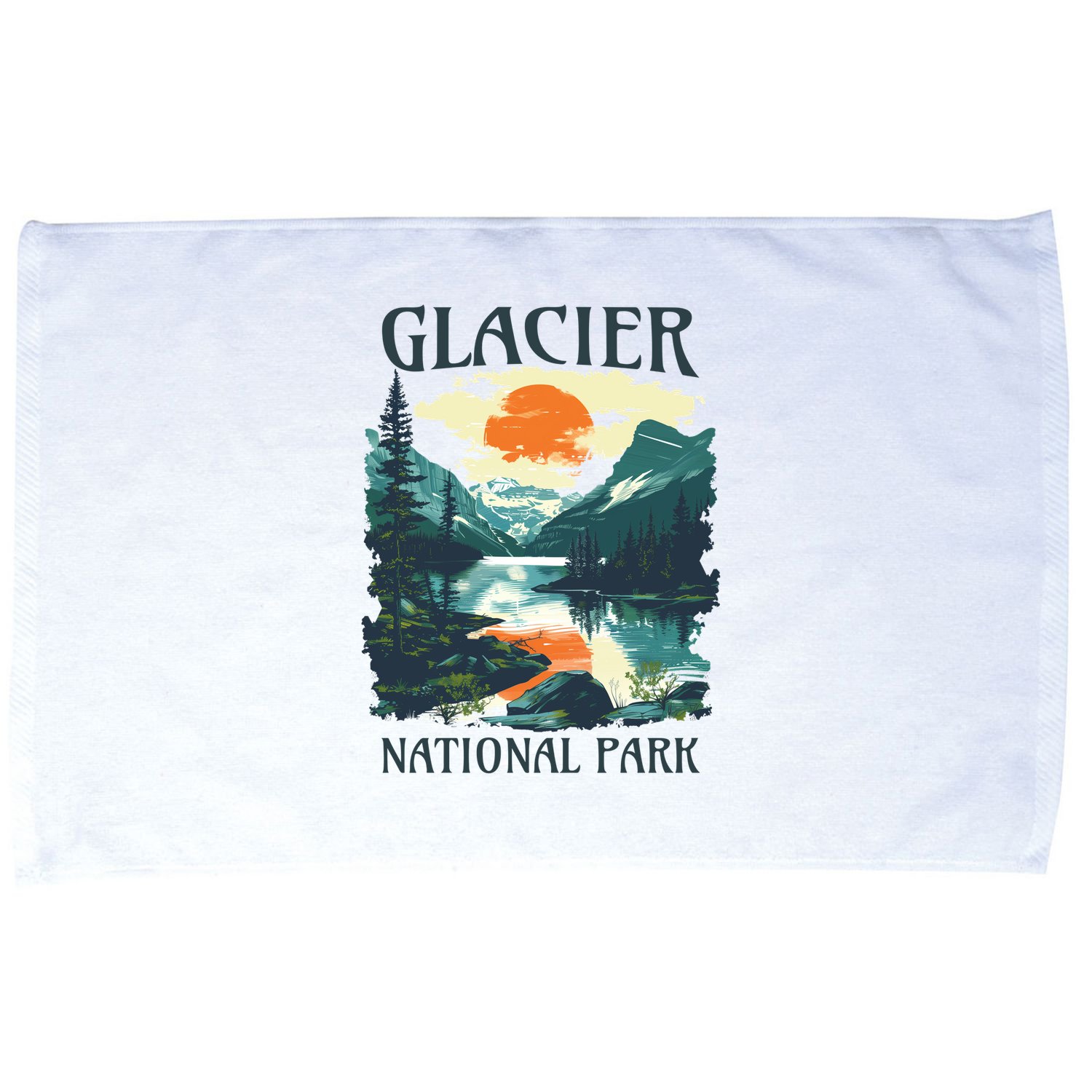 Glacier National Park Microfiber Hand Towel