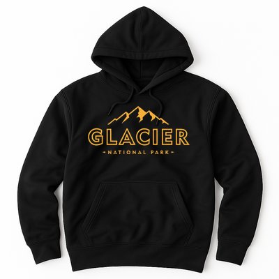 Glacier National Park Montana Hiking Souvenir Hoodie