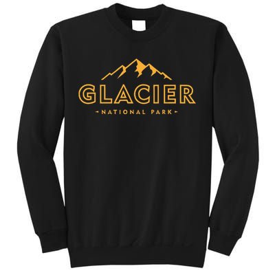 Glacier National Park Montana Hiking Souvenir Sweatshirt