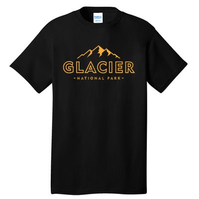 Glacier National Park Montana Hiking Souvenir Tall T-Shirt