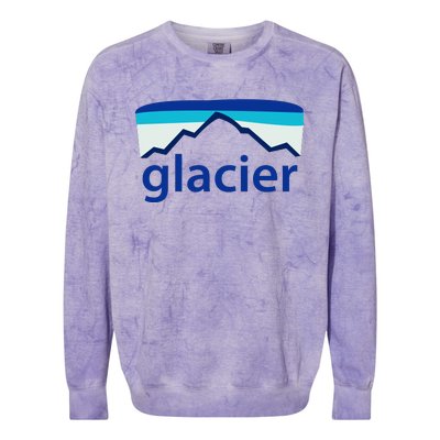 Glacier National Park Cricut File Colorblast Crewneck Sweatshirt