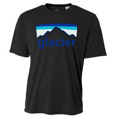 Glacier National Park Cricut File Cooling Performance Crew T-Shirt