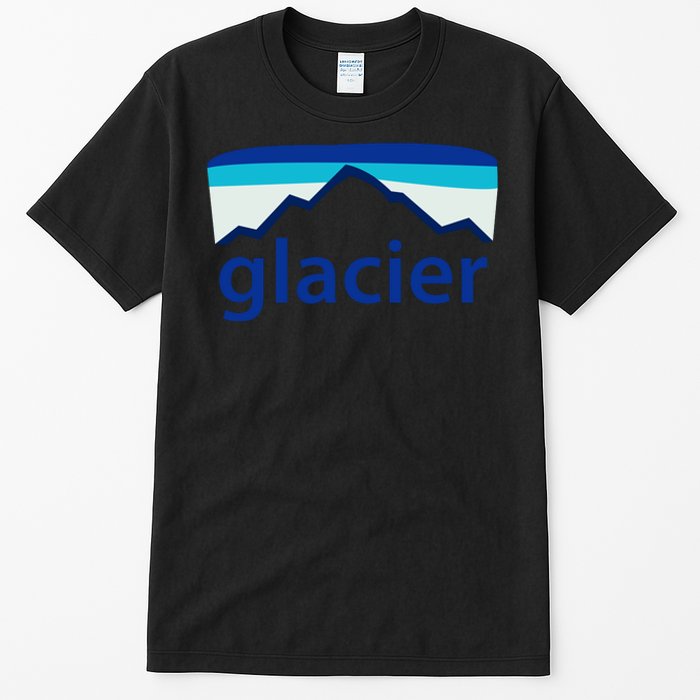 Glacier National Park Cricut File Tall T-Shirt