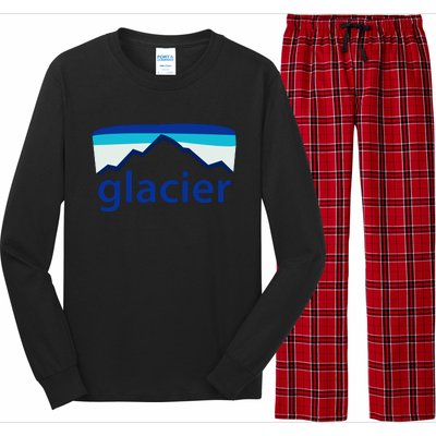 Glacier National Park Cricut File Long Sleeve Pajama Set