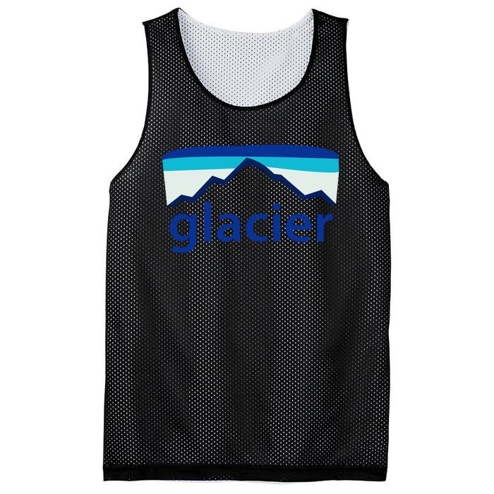 Glacier National Park Cricut File Mesh Reversible Basketball Jersey Tank