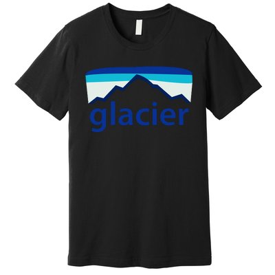 Glacier National Park Cricut File Premium T-Shirt