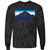 Glacier National Park Cricut File Tie-Dye Long Sleeve Shirt