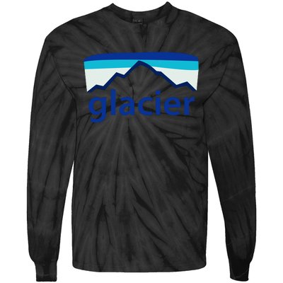 Glacier National Park Cricut File Tie-Dye Long Sleeve Shirt