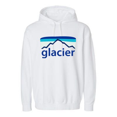 Glacier National Park Cricut File Garment-Dyed Fleece Hoodie