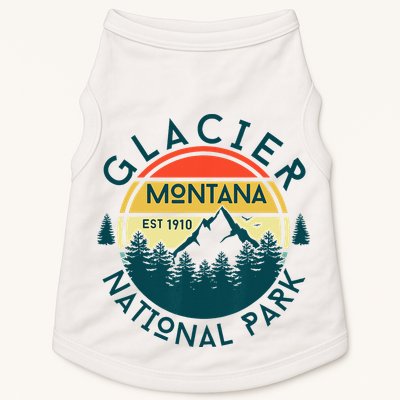 Glacier National Park Montana Hiking Nature Outdoors Doggie Tank
