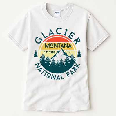 Glacier National Park Montana Hiking Nature Outdoors Tall T-Shirt
