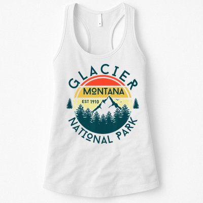 Glacier National Park Montana Hiking Nature Outdoors Womens Tank Top