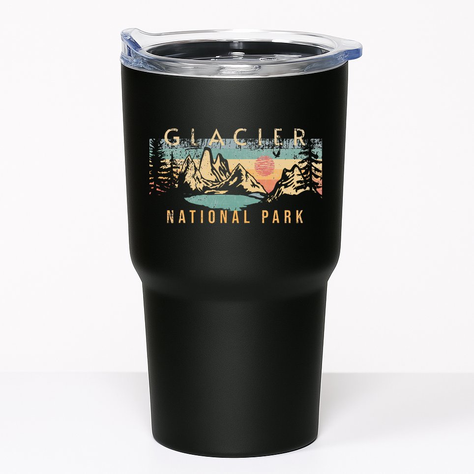 Glacier National Park Tumbler