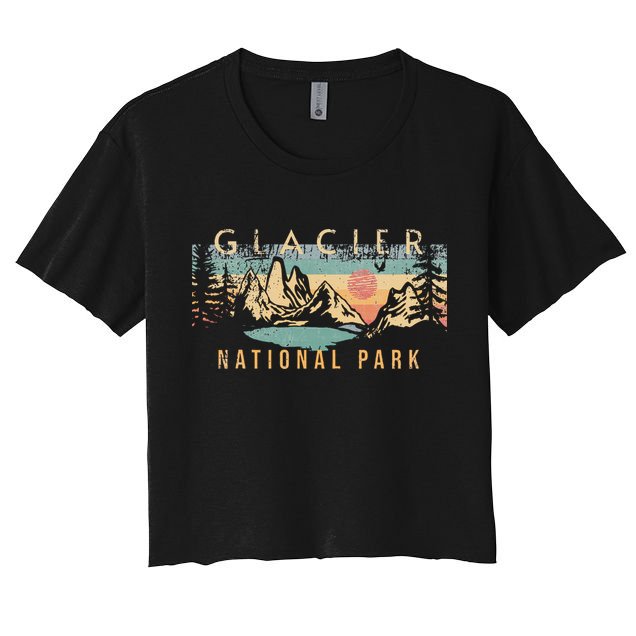 Glacier National Park Crop Top