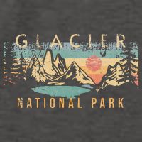 Glacier National Park Vector Backpack