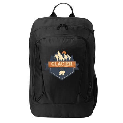 Glacier National Park Montana Mountain Great Gift City Backpack