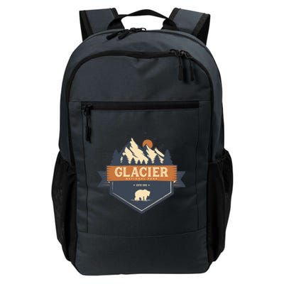 Glacier National Park Montana Mountain Great Gift Daily Commute Backpack