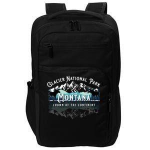 Glacier National Park Montana Hiking Camping Moose Souveni Impact Tech Backpack