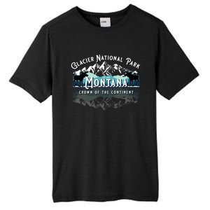 Glacier National Park Montana Hiking Camping Moose Souveni Tall Fusion ChromaSoft Performance T-Shirt