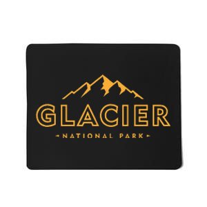 Glacier National Park Montana Hiking Souvenir Mousepad