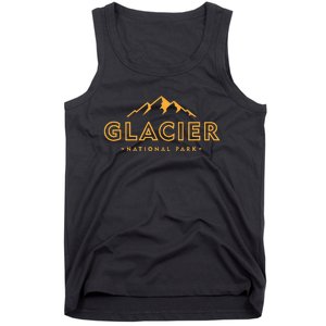 Glacier National Park Montana Hiking Souvenir Tank Top