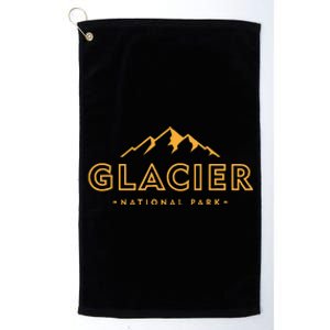 Glacier National Park Montana Hiking Souvenir Platinum Collection Golf Towel