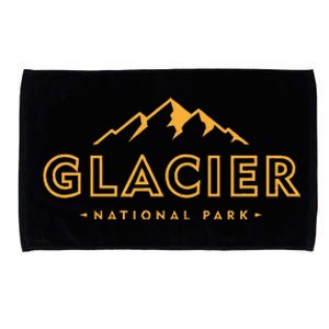 Glacier National Park Montana Hiking Souvenir Microfiber Hand Towel