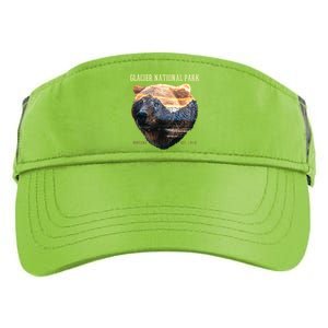 Glacier National Park Adult Drive Performance Visor