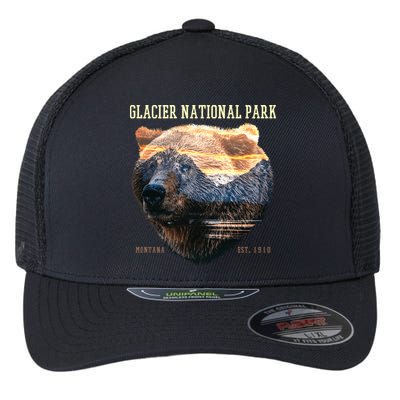 Glacier National Park Flexfit Unipanel Trucker Cap