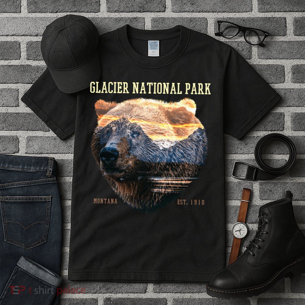 Glacier National Park Tall T-Shirt