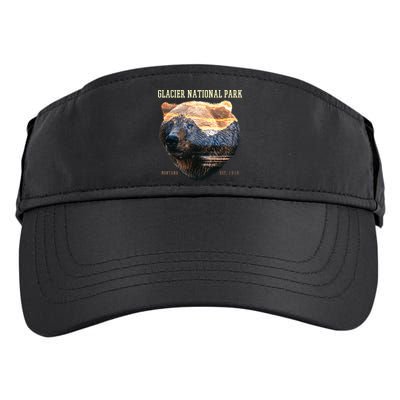 Glacier National Park Adult Drive Performance Visor
