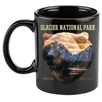 Glacier National Park 11oz C Handle Ceramic Mug