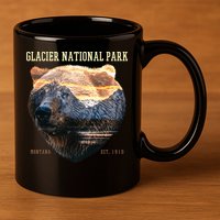 Glacier National Park 11oz C Handle Ceramic Mug
