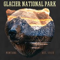 Glacier National Park 11oz C Handle Ceramic Mug