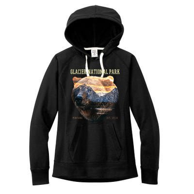 Glacier National Park Women's Fleece Hoodie