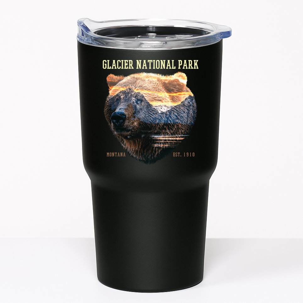 Glacier National Park Tumbler